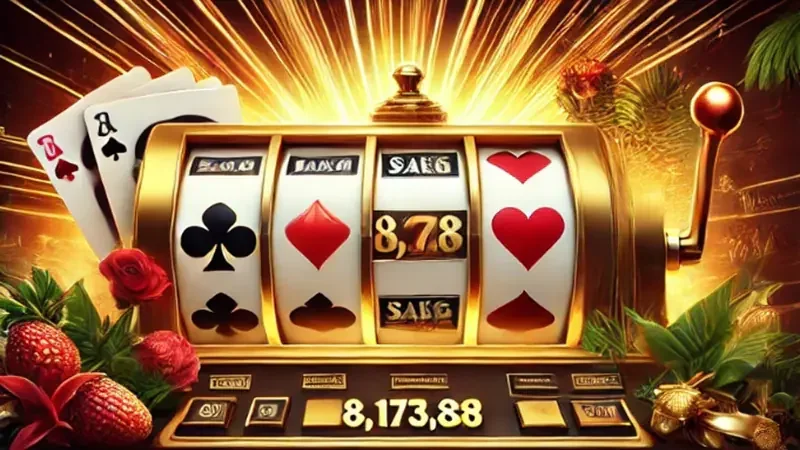 Tampilan visual permainan reel slot PARISBOLA di perangkat mobile